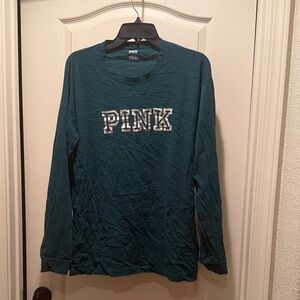 PINK Victoria's Secret Teal Top